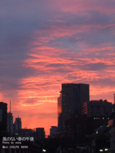 ［6］神田川の夕日