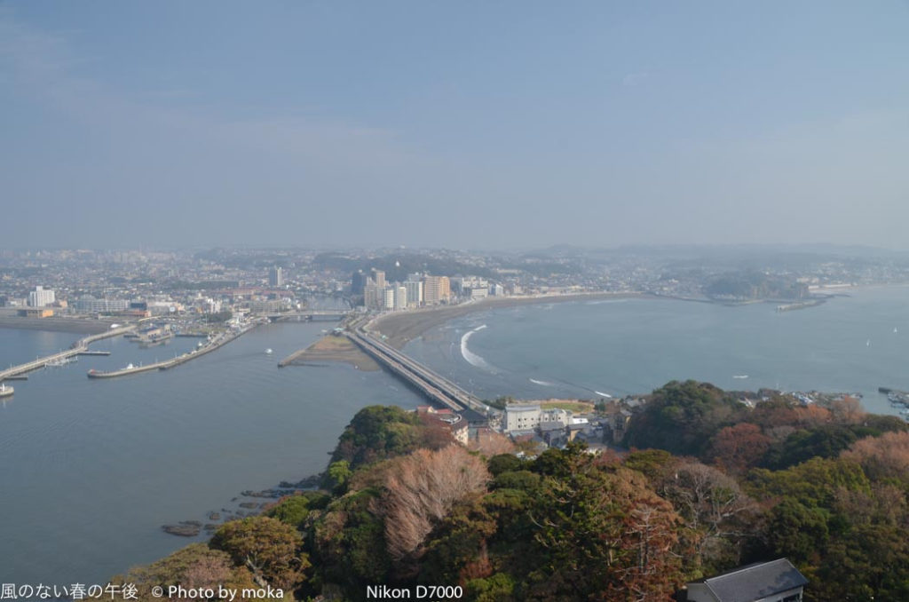 ［6］上から見た江ノ島