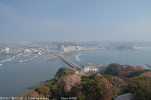 ［6］上から見た江ノ島