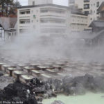 ［6］温泉街の紅葉