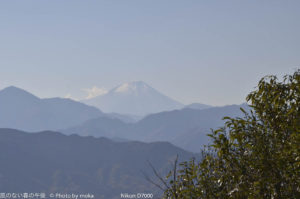 ［6］遠くに望む富士山