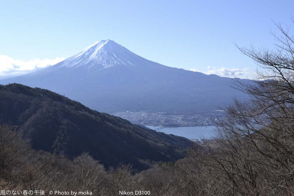 ［6］富士山を望むには最高に気持ちの良い、冬晴れ