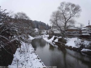 ［6］雪化粧の飛騨高山