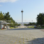 ［6］海辺から駅に続く道