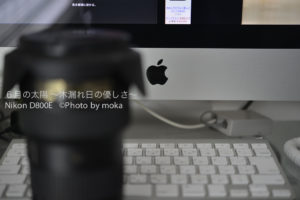 ［6］レンズとリンゴのマーク