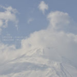 ［6］富士山と雲、、