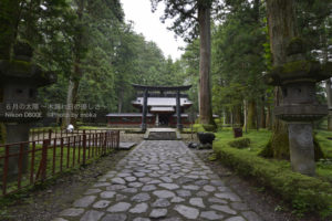 ［6］家康の眠る奥宮につづく石畳　〜日光東照宮〜