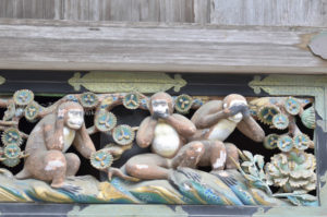 ［6］あまり知られていない、「見ザル、言わザル、聞かザル」３猿の物語