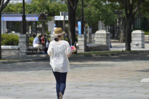 ［6］真夏の炎天下、かき氷は最高のご馳走に見えます