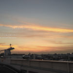 ［6］iPhoneで撮った夕焼空が意外と綺麗！