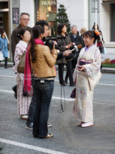 ［6］銀座での街頭インタビュー