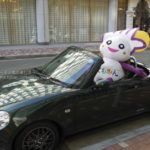 ［6］てもみんのキャラクターが銀座の街をドライブ！！