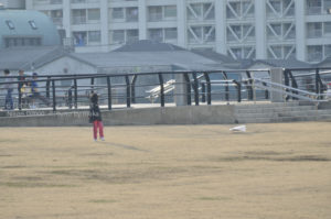 ［6］お正月は過ぎたけど凧を上げて遊びましょう