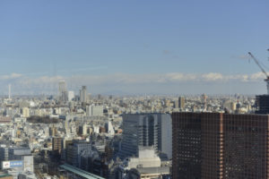 ［6］ニコン新宿から見る筑波山