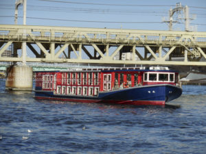 ［6］隅田川を水上バスに乗って楽しむ