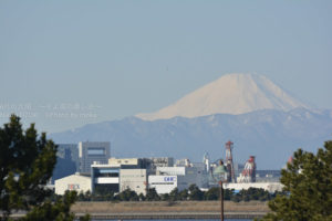 ［6］遠くに大きく見える富士山