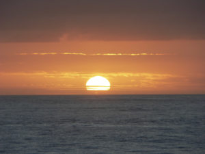［6］太平洋へと沈む夕日