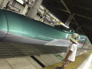 ［6］上野駅で新幹線見学！