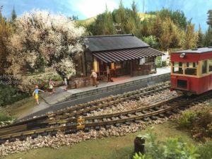 ［6］ゆる鉄紀行で展示された銚子電鉄ジオラマ