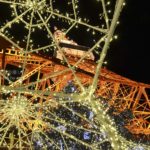 ［6］冬の夜を彩る、東京タワーとクリスマスツリー