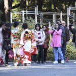 ［6］新宿御苑で異文化交流