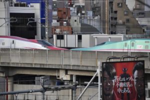 ［6］飛鳥山公園から観る新幹線