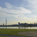 ［6］夕焼け空とスカイツリーを眺めて