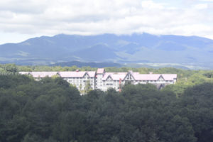 ［6］観覧車から見た浅間山