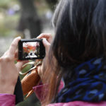 ［6］コンデジの液晶に写った紅葉