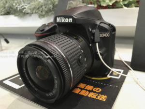 ［６］Nikon D3400を触ってみての感想
