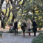 ［6］紅葉の公園をカッコよく歩く