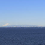 ［6］東京湾越しに見た富士山の勇姿