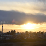 [6]夕日が西へと帰って行く