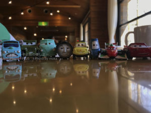 ［６］レストランのテーブルで行われる撮影会