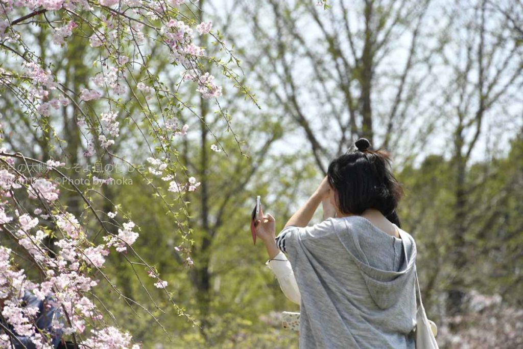 ［６］春に咲く花を目の前に気分も最高！！