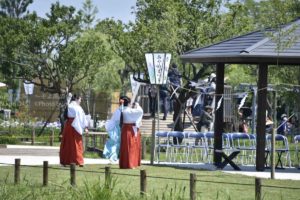 ［６］佐原あやめ祭りの嫁入り舟で、幸せをおすそ分け