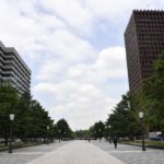 ［６］東京駅丸の内口から見える皇居の姿