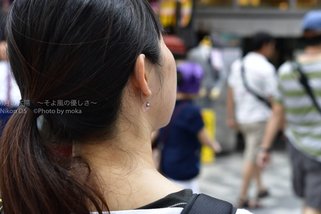 ［６］髪を上げてアップに！！