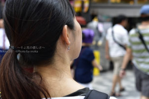 ［６］髪を上げてアップに！！