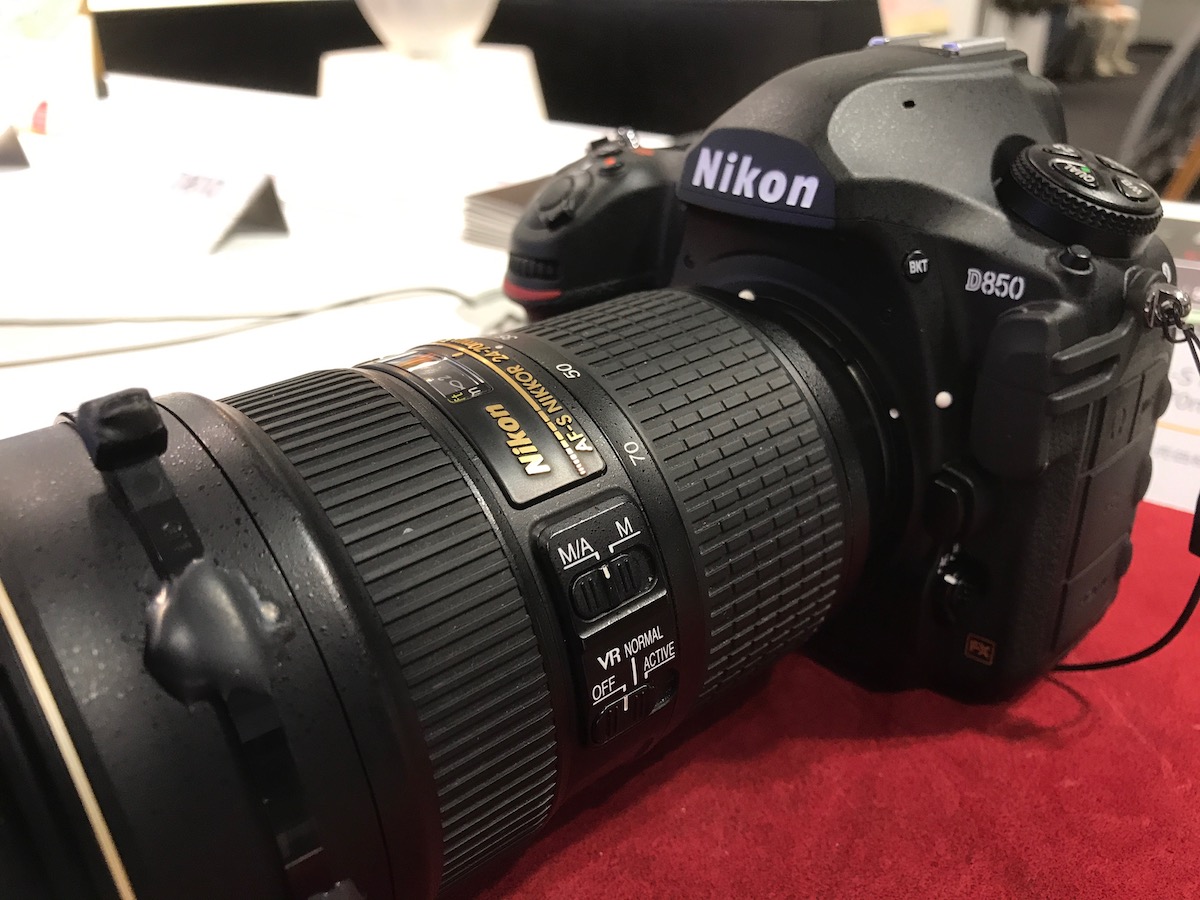［６］Nikon D850を触ってきました