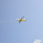 ［６］沖縄の海とジャンボジェット機