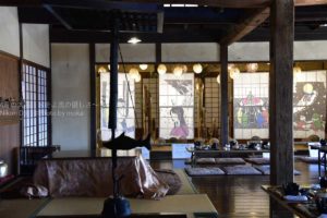 ［６］西湖癒しの里根場の日本家屋の中で感じる、日本の秋