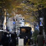 ［６］冬の東京駅周辺、丸の内仲通りをスナップ撮影