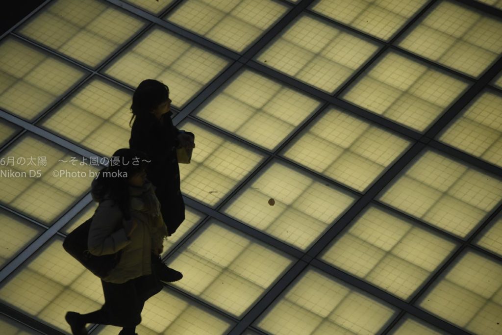 ［６］冬の寒空の下を歩く人々を、シルエットで写し撮る！！