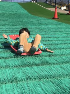 ［６］iPhoneで子供が動き回る姿を撮影