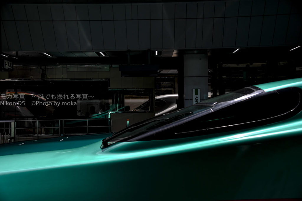 ［６］見る人全てを魅了する、東北新幹線E5系「はやぶさ」