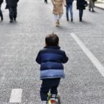 ［６］子供とキックボードと歩行者天国！