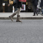 ［６］銀座の街を行き交う人々