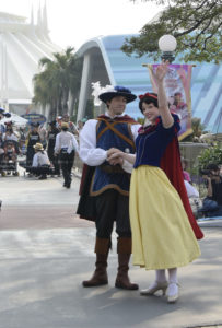 ［６］ディズニーランドで美しいお姫様を撮影