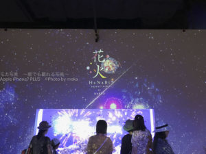 ［６］アクアパーク品川の水族館で、花火と夏のイメージを満喫！